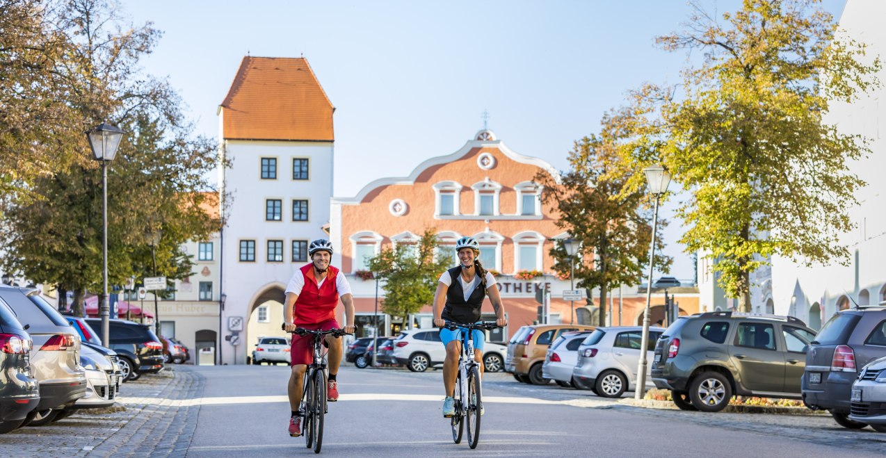 Vom Hotel durch die Inn-Salzach Region radeln., © Inn-Salzach Tourismus Vom Hotel durch die Inn-Salzach Region radeln., © Inn-Salzach Tourismus