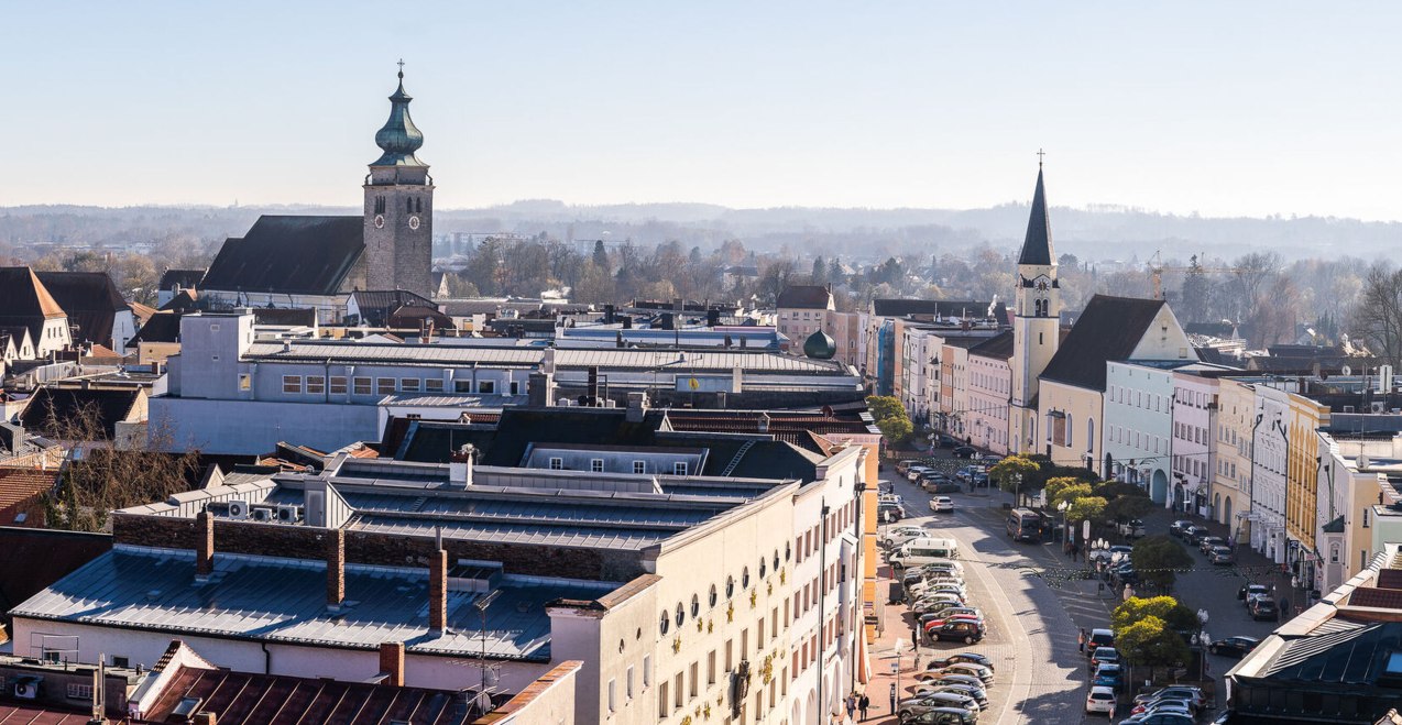 Stadtplatz Mühldorf a. Inn, © Inn-Salzach Tourismus Stadtplatz Mühldorf a. Inn, © Inn-Salzach Tourismus