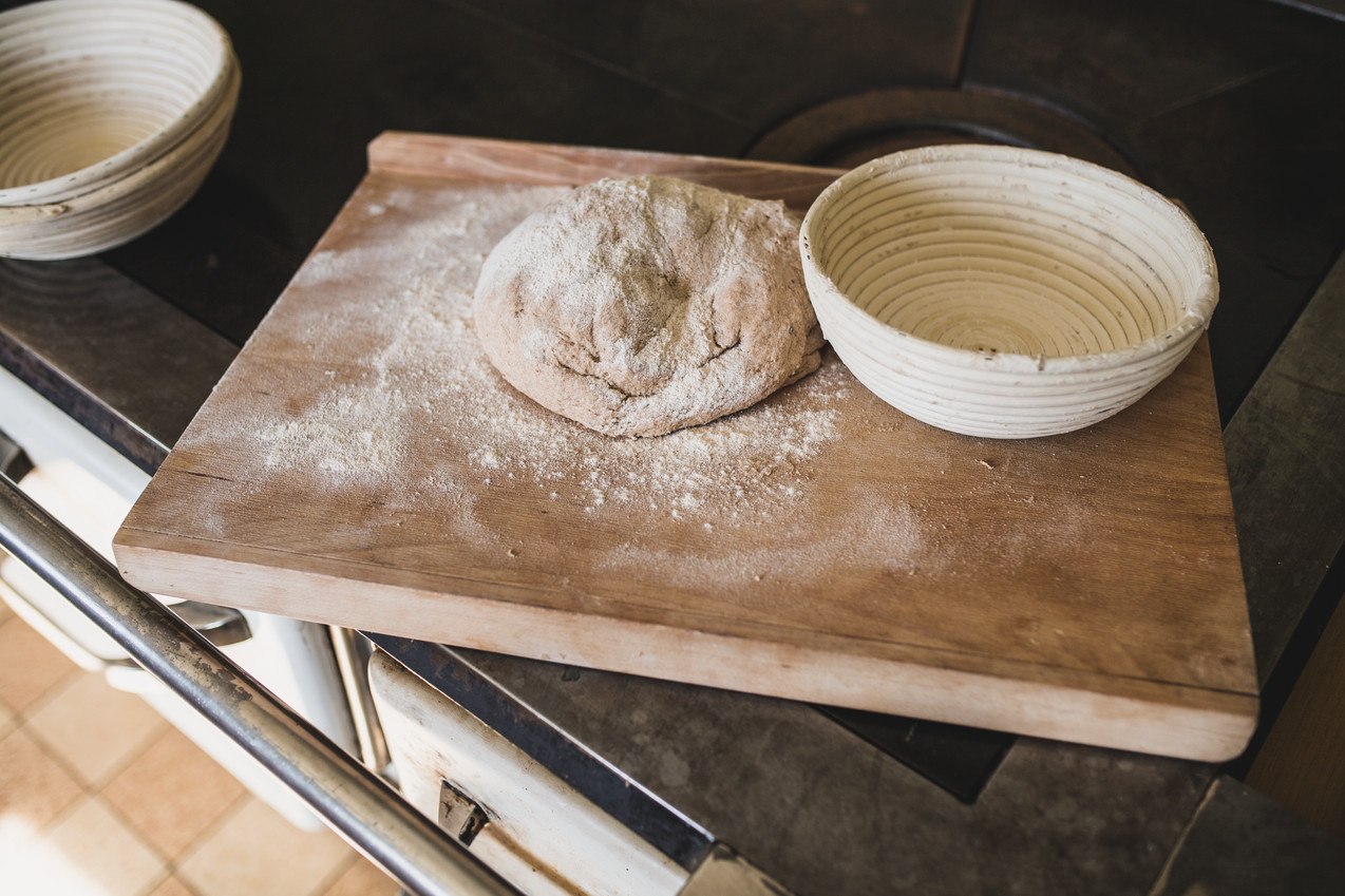 Brotteig beim Brotbacken bei Familie Maier in Gallenbach, © Inn-Salzach Tourismus Brotteig beim Brotbacken bei Familie Maier in Gallenbach, © Inn-Salzach Tourismus