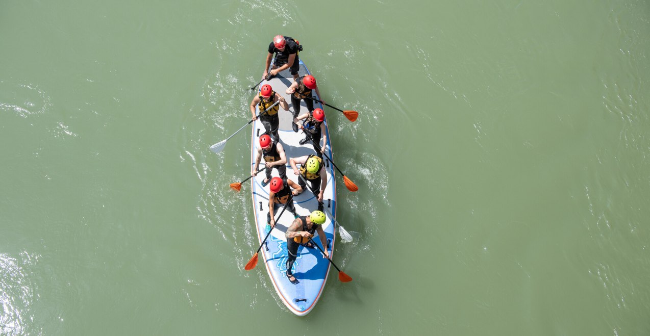 SUP Tour für 8 Personen, © Inn-Salzach Tourismus SUP Tour für 8 Personen, © Inn-Salzach Tourismus