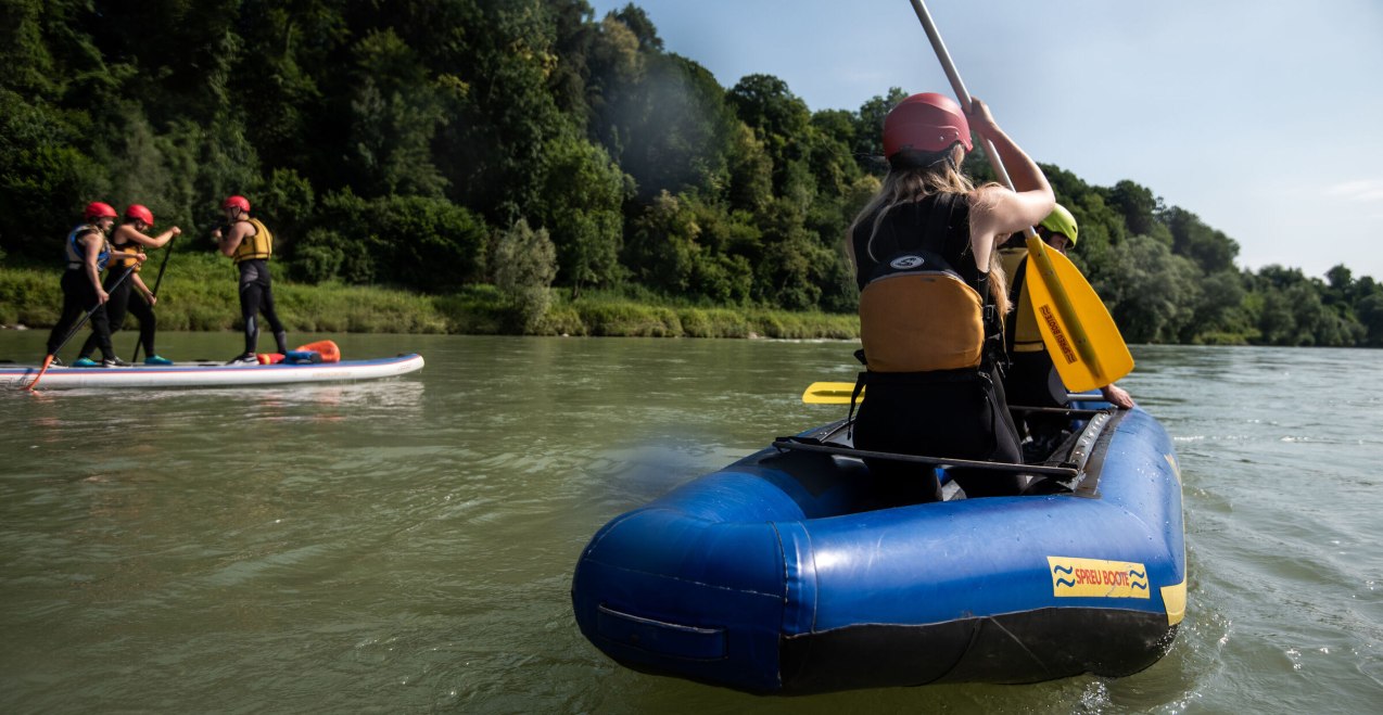 Flusswanderungen Salzach, © Andreas Jacob Flusswanderungen Salzach, © Andreas Jacob