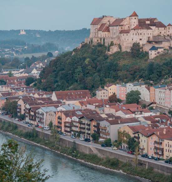Blick auf die Burg Burghausen, &copy; Inn-Salzach Tourismus