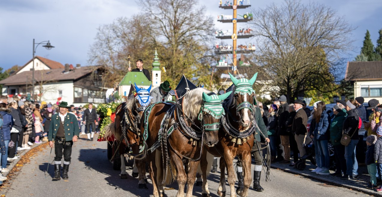 Leonhardiumritt in Kirchweidach, &copy; Veranstalter