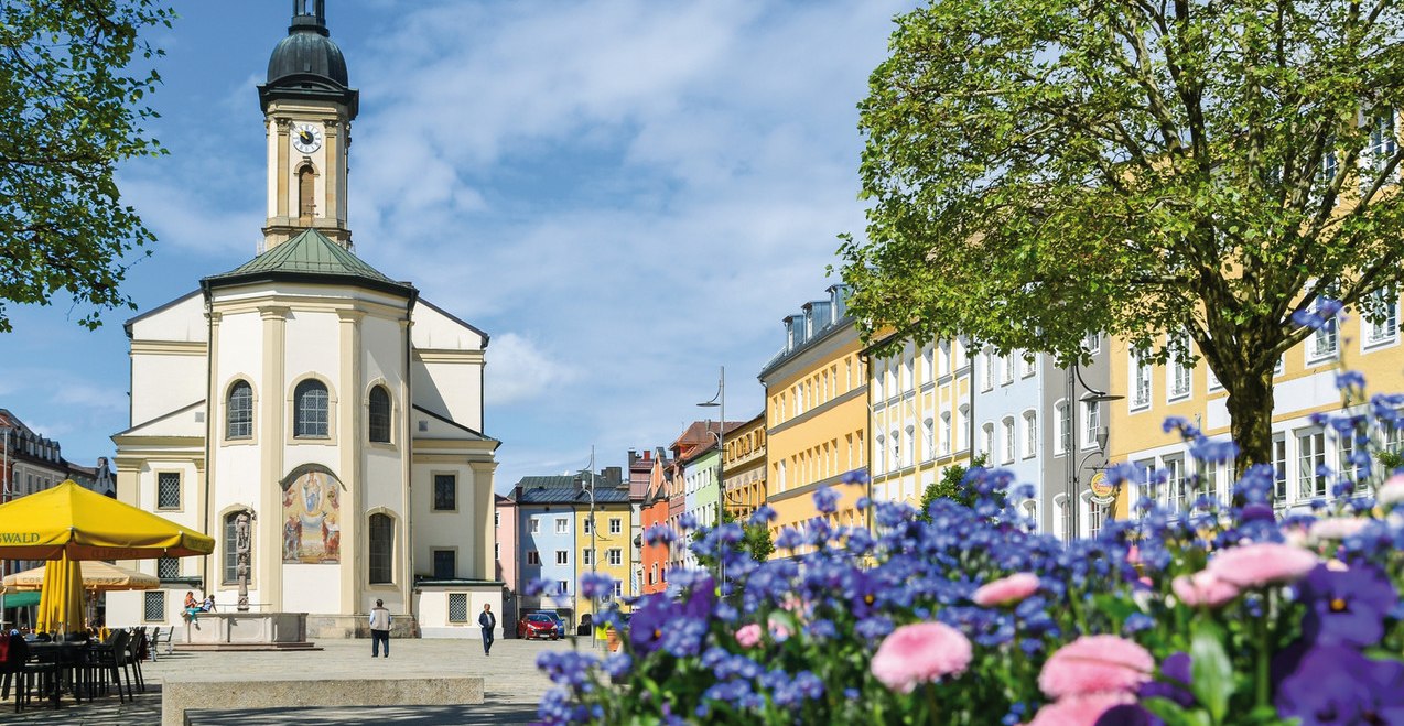Stadtplatz Traunstein, &copy; Remigius Heinrich Janas