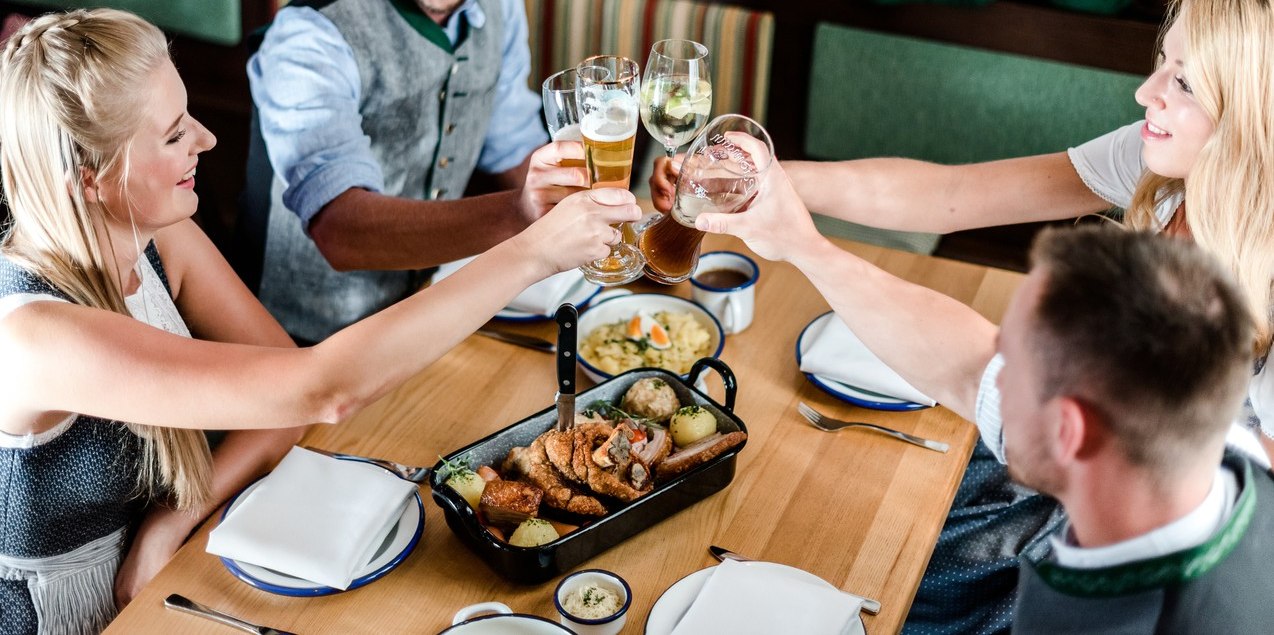 Schweinebraten im Gasthof Raspl, &copy; Inn-Salzach Tourismus