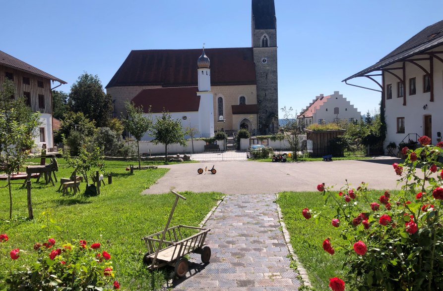 Kirchenblick, &copy; Biohof P&uuml;rten