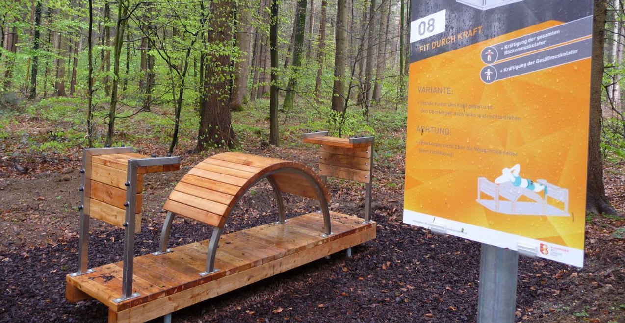 Sportanlage am Trimm-dich-Pfad Burghausen, &copy; Stadt Burghausen