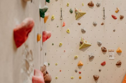 Kletterwand in der Kletterhalle Burghausen, &copy; Inn-Salzach Tourismus