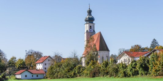 Kirche in Haiming, Landkreis Alt&ouml;tting, &copy; Inn-Salzach Tourismus