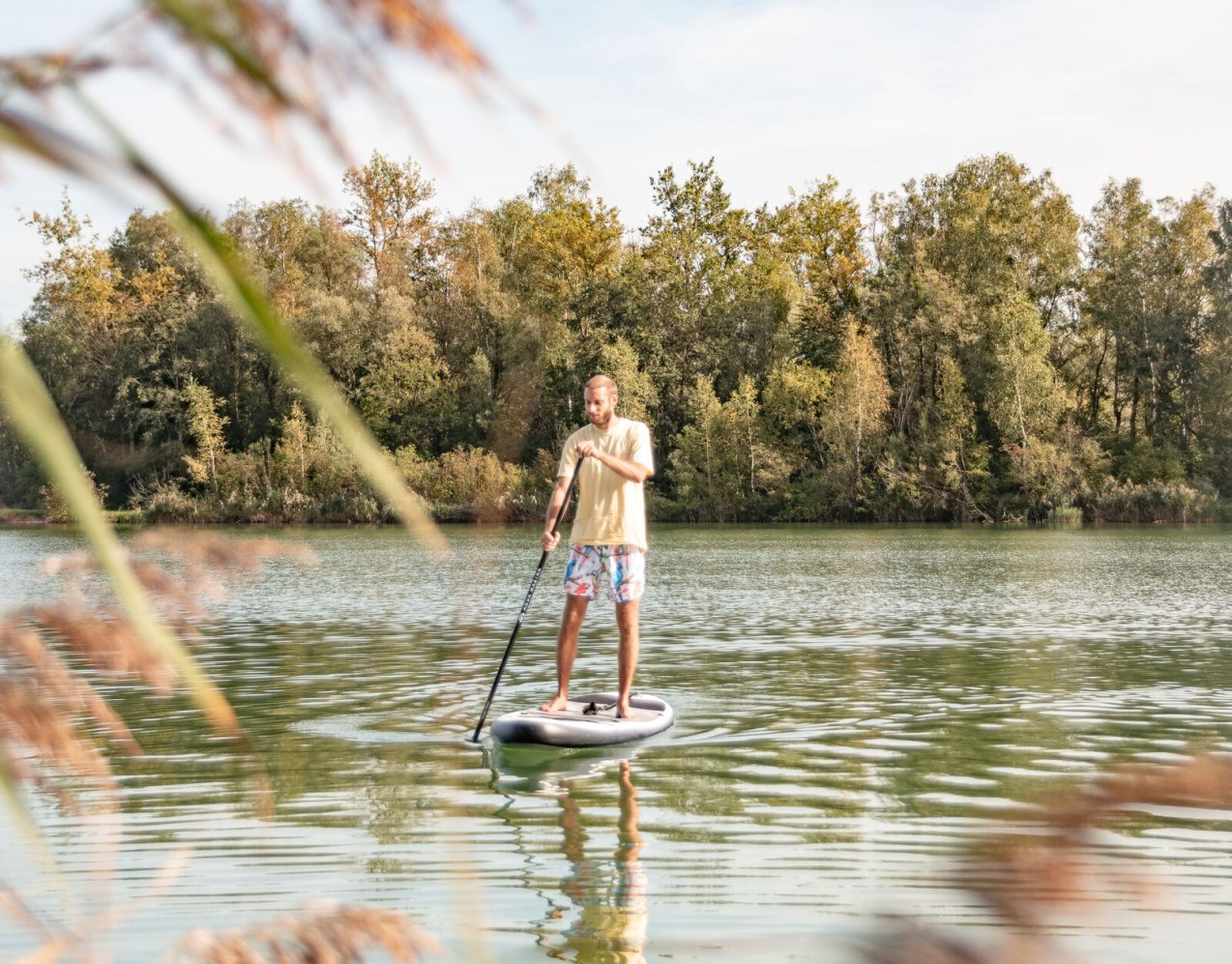 SUP-Training auf dem W&ouml;hrsee, &copy; Inn-Salzach Tourismus