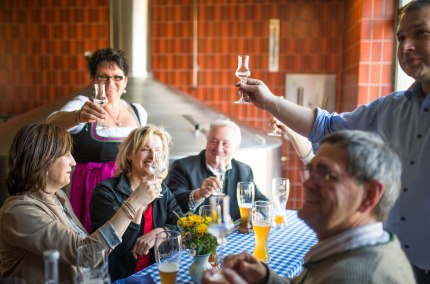 Edelbrand "Der wei&szlig;e Bock" der Brauerei Leidmann, &copy; Inn-Salzach Tourismus