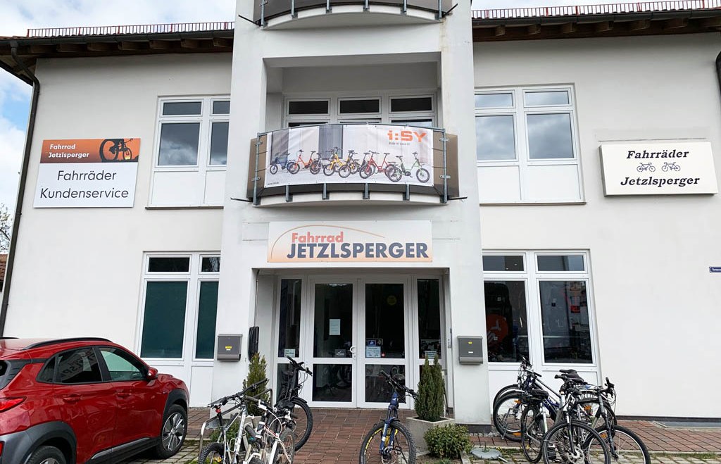 Au&szlig;enansicht Jetzlsperger Garching Fahrrad, &copy; Fahrrad Jetzlsperger
