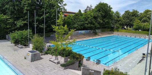 50 Meter Sportbecken Waldbad Waldkraiburg, &copy; Stadtwerke Waldkraiburg
