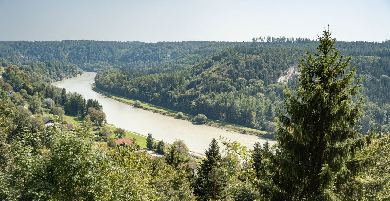 Die Salzach bei Burghausen, &copy; Saskia Niedermeier