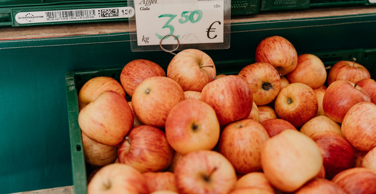 &Auml;pfel vom Markt, &copy; Inn-Salzach Tourismsu