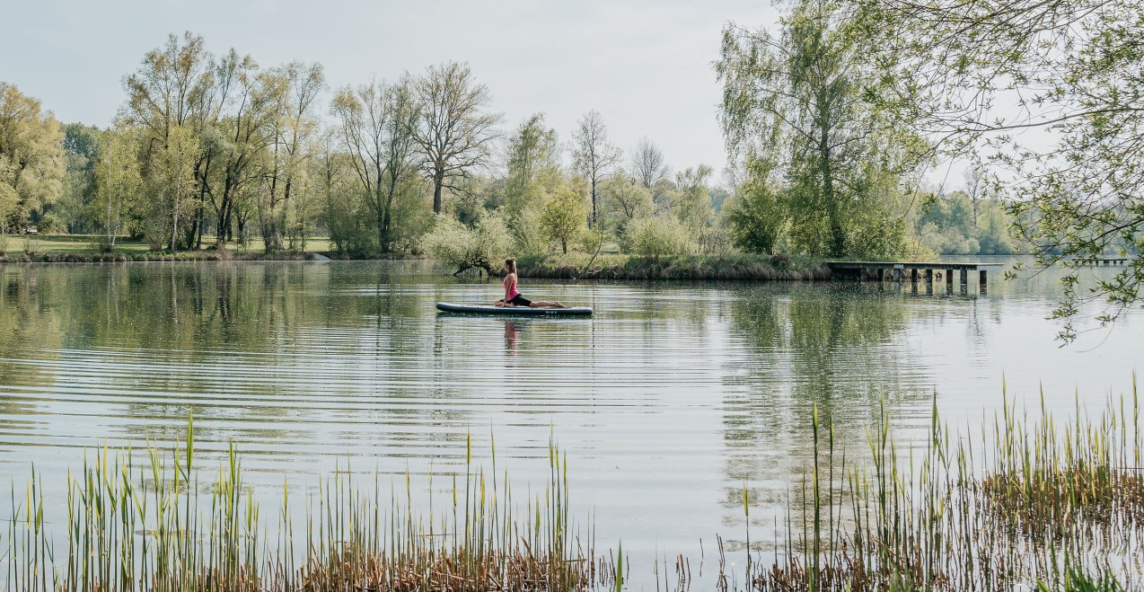 Peracher Badesee im Landkreis Alt&ouml;tting, &copy; Inn-Salzach Tourismus