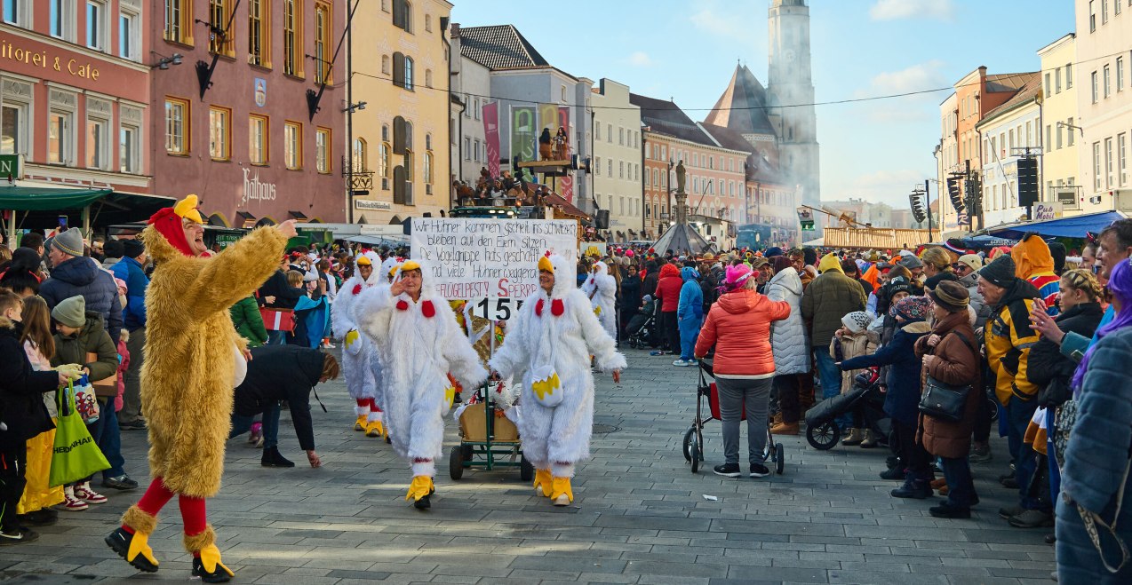 Faschingsgruppe Neu&ouml;tting Gaudiwurm, &copy; Inn-Salzach Tourismus