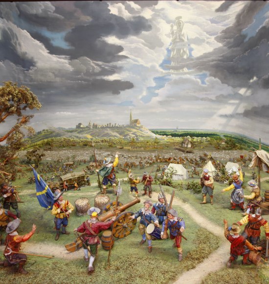 Diorama "Der R&uuml;ckzug der Schweden" im Alt&ouml;ttinger Marienwerk, &copy; Alt&ouml;ttinger Marienwerk e.V.