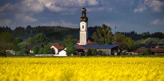 Kirche Mettenheim, &copy; kwerbild