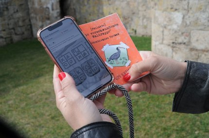 GPS-Tour Waldrapp mit Smartphone und Fallheft erkunden, &copy; Locandy