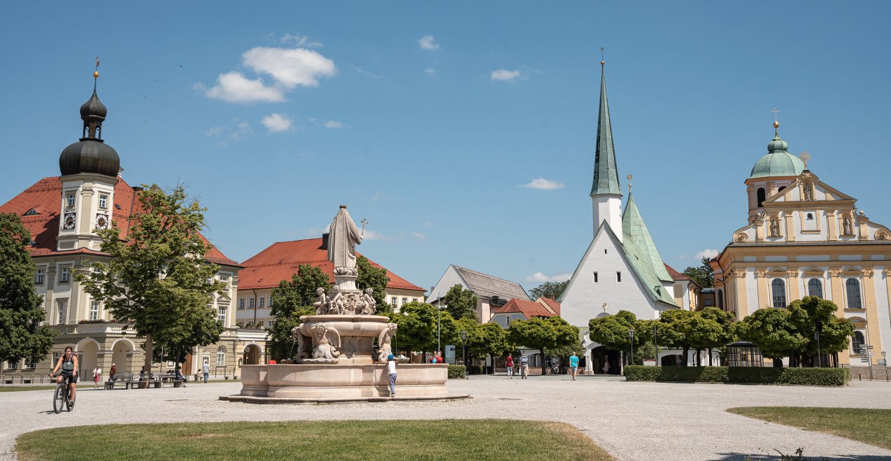 Kapellplatz Alt&ouml;tting, &copy; Tourismusverband Inn-Salzach