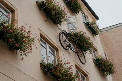 Hotel M&uuml;hdorf Rad an Fassade, &copy; Inn-Salzach Tourismus