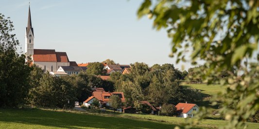 Luftaufnahme Gemeinde Lohkirchen, Landkreis M&uuml;hldorf a. Inn, &copy; Inn-Salzach Tourismus