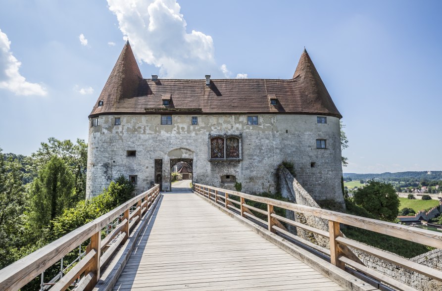 Das Georgstor auf der Burghauser Burg, &copy; Inn-Salzach Tourismus