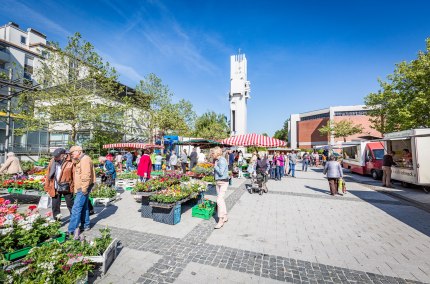 Wochenmarkt Waldkraiburg, &copy; Stadt Waldkraiburg