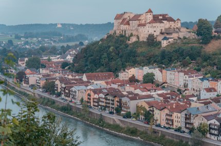 Blick auf die Burg Burghausen, &copy; Inn-Salzach Tourismus