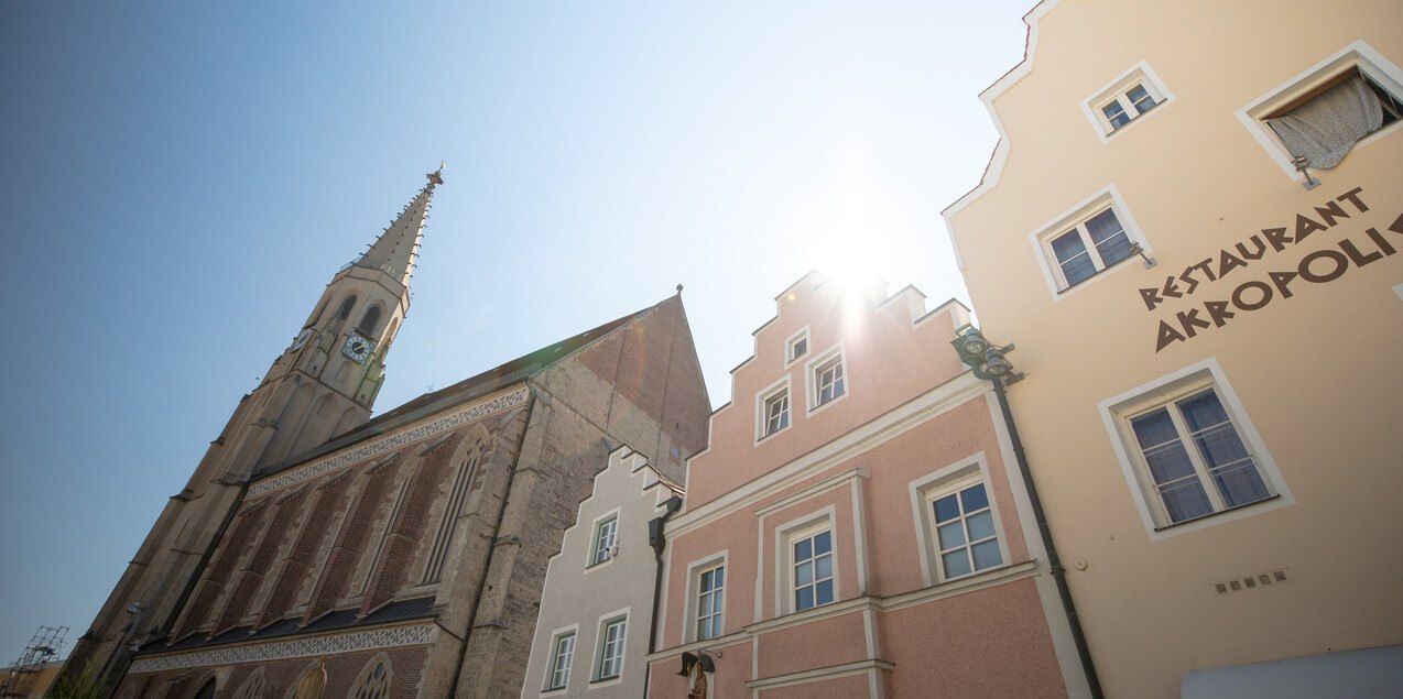 H&auml;user der Stadt Neu&ouml;tting, &copy; Inn-Salzach Tourismus